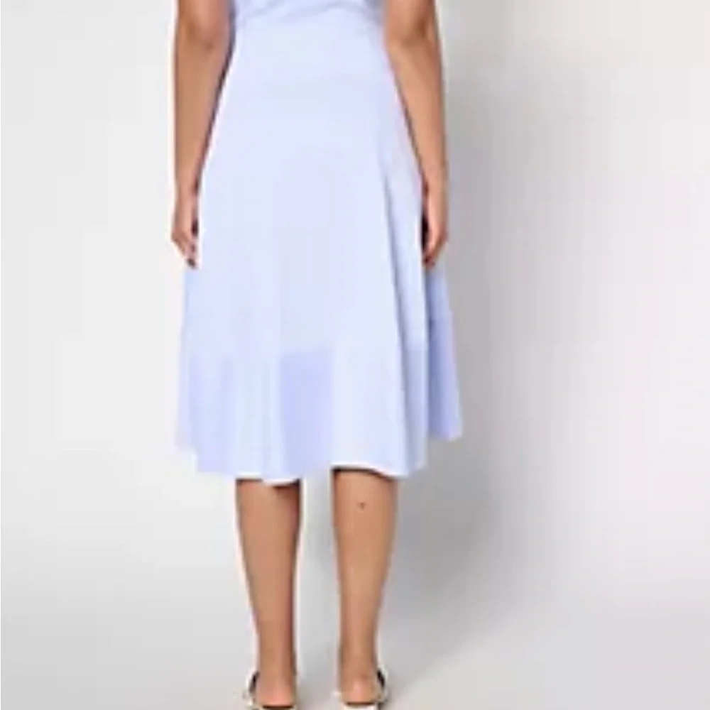 Yacht Club Isaac Mizrahi Live QVC Lot of 2 Dresses Seersucker Midi XLPetite $220 - Picture 14 of 14